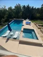 Austin pool remodeling — new plaster, tile & coping upgrade