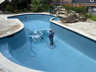 Austin pool remodel before-and-after project snapshot