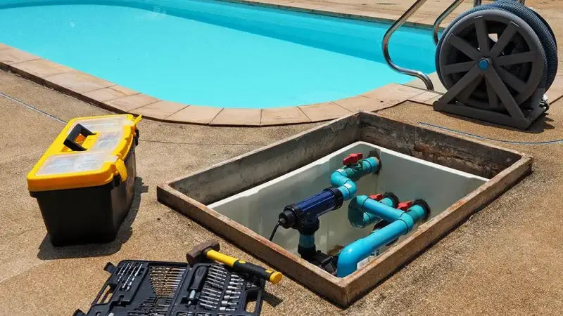 Equipment repair and replacement for Austin pool remodels